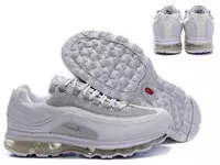 nike air max 97 hommes chaussures white silver discount chaussures